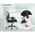 thumbnail image 3 of BestOffice Mesh Swivel Office Desk Chair, Red, 3 of 7