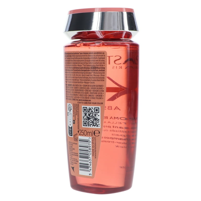 Kerastase Chroma Absolu Bain Riche Shampoo, 8.5 oz, for Colored