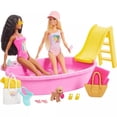 thumbnail image 2 of Barbie Dolls with Pool, Clothes and Barbie Car, Plastic, Polyester, 2 of 5