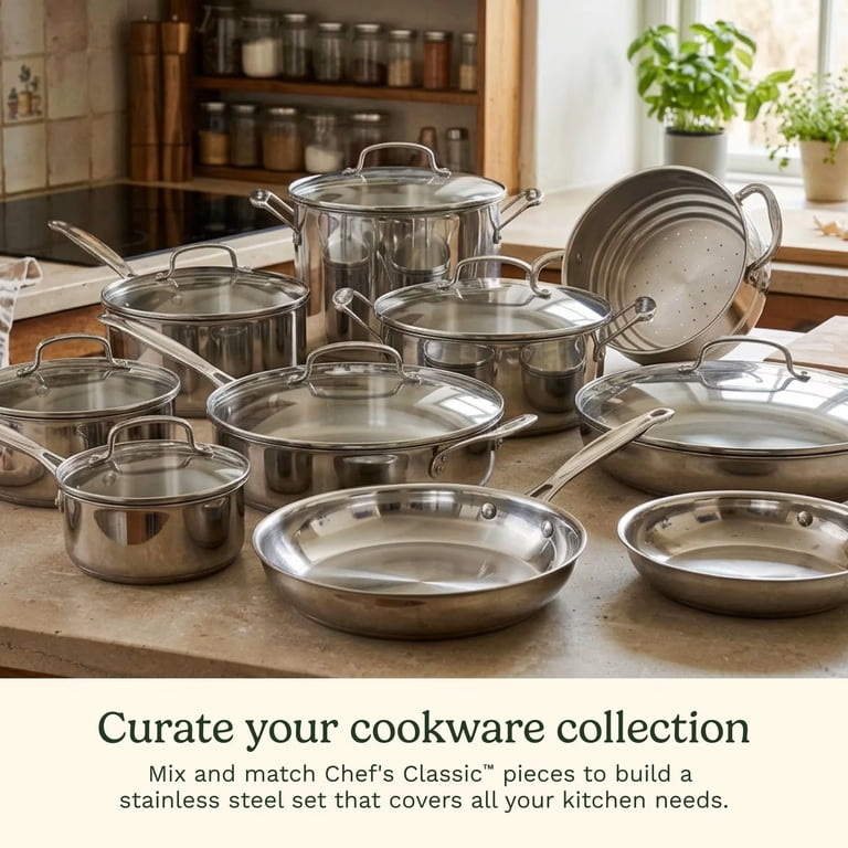 Cuisinart Chef's Classic 1-Quart Stainless Steel Saucepan photo 7