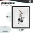 thumbnail image 4 of Stupell Industries Farmhouse Farm Animal Family Black Framed Print Under Glass, 13 x 16, by Jean Plout, 4 of 8