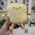 thumbnail image 1 of Almohada de pan, almohada de pan tostado en rebanadas, muñeco de peluche, almohada de felpa, funcionalidad versátil, 1 of 10