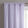 thumbnail image 2 of Brielle Home Clarke 100% Cotton Window Curtain Panel-Pack of Two, 2 of 10