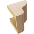 thumbnail image 6 of 5"W x 5"D x 5"H Wide Greensboro Rough Cedar Woodgrain TimberThane Corbel, Primed Tan, 6 of 6