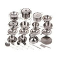 thumbnail image 1 of Zerodis Kinder Küche Kochgeschirr Spielzeug Küche Spielzeug Edelstahl Kochgeschirr Kochgeschirr Pan Spielzeug Set para Kinder Jungen und Mädchen (16 piezas) Zhivalor ZH-139, 1 of 8