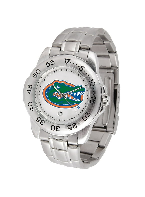 White Florida Gators Sport Steel Watch