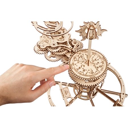 Ugears ユーギアーズ メカニカルテルリオン 三球儀 70167 Mechanical Tellurion 木製 ブロック DIY パズル 組立