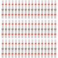 thumbnail image 1 of 50 terminales eléctricos para soldar, tubos termorretráctiles, terminales de cobre eléctricos, conector de cable de alambre, rojo, 1 of 5