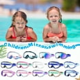 thumbnail image 3 of Surf Sky Blue Swim Goggles With Cap - Waterproof & Anti-Fog, Adjustable Fit For Boys Girls - Ages 2-16, Pool Beach Water Sports, 3 of 3