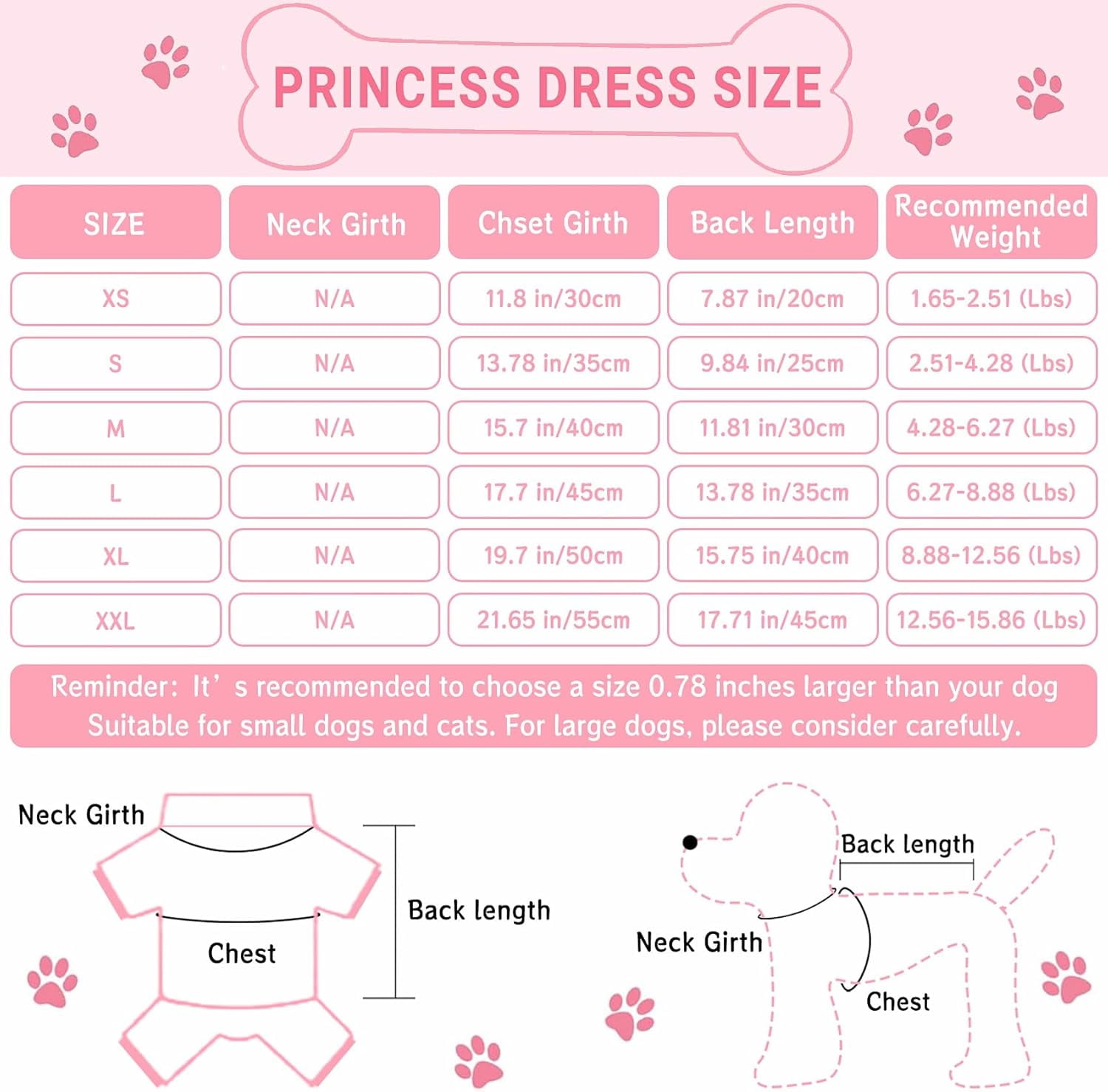XiHAMA Dog Dresses, Fashion Pet Dog Clothes, Striped Mesh Puppy Dogs Princess Dresses