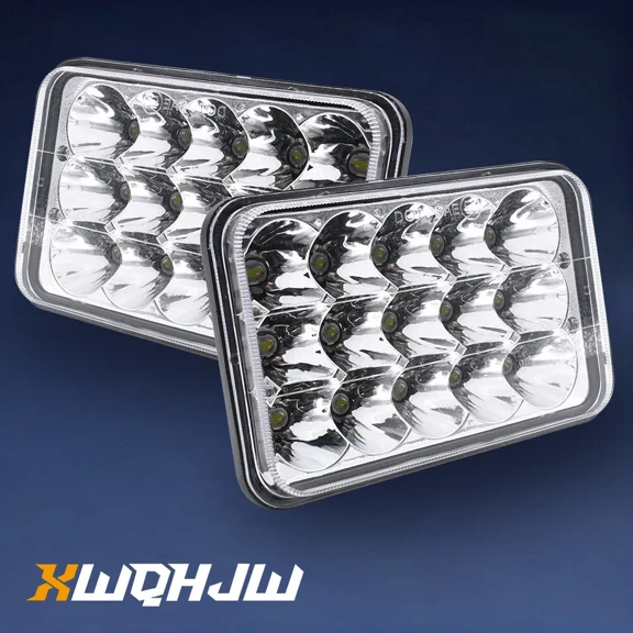 XWQHJW 4x6 Inch LED Headlight For Kenworth Freightliner FLD120 FLD112