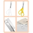 thumbnail image 4 of Portable Travel Eyebrow Trimmer with Comb Scissors Efficient Grooming Tool, 4 of 9