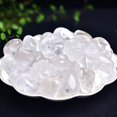 thumbnail image 1 of Xiao Hua 2 piezas de piedra de pulido de piedra natural blanca cruda, accesorio de bricolaje hecho a mano de piedra natural, planta en maceta, piedra de decoración de pecera 20-30 mm, 1 of 5