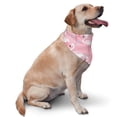 thumbnail image 2 of Balery Pink Flamingo Print Dog Bandana ,Cat Scarf Adjustable Bib Handkerchief Accessories for Dogs Cats,Pet scarf,Pet fashion, 2 of 6