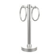thumbnail image 2 of Vanity Top 2 Towel Ring Guest Towel Valet - Antique Pewter / Grooved, 2 of 5