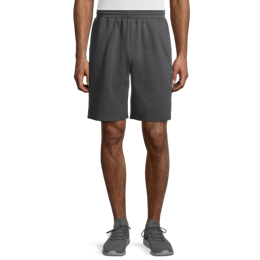 Athletic Works Athletic Works Men's 9" Fleece Shorts, up to Size 2XL