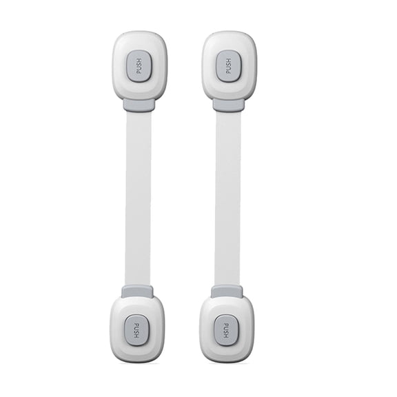 Furniture Child Locks for Cabinet - 2Pcs Baby Proofing Solutions for Drawers Fridge and Dishwasher
