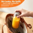 thumbnail image 5 of 8oz Clear Glass 12 Pack 8 Ounces Mason Drinking Jars for Juicing and Wellness Drinks, 5 of 9
