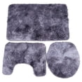 thumbnail image 2 of Juego de Alfombrillas de Baño de 3 Uds, Alfombra de Contono de Baño Absorbente, Alfombrilla de Ducha de Baña Lavable para decoración de Baño, Dormitorio, Cocina, 2 of 7