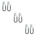 thumbnail image 2 of relayinert 2pieces Mooring Rope For Boat Rustproof And Strong Load-bearing Capacity Durable And Sturdy Dock Line With Hook red black blue 3Set, 2 of 6