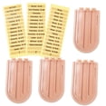 thumbnail image 2 of Tnobhg Sewing Needle Organizer Transparent Sewing Needle Box Cross Needle Box Pin Container Tool With Label 3 Lattice Sewing Knitting Pin Needle Storage, 2 of 7