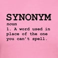 thumbnail image 3 of CafePress - Synonym Definition T Shirt - Women's Traditional Fit Dark T-Shirt, 3 of 4
