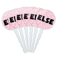 thumbnail image 1 of Else Cupcake Picks Toppers - Set of 6 - Pink Speckles, 1 of 1