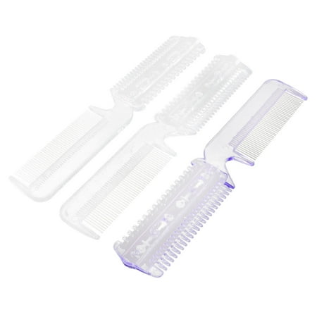 3 Pcs Replacement Razor Blade Double End Hair Comb Trimmer Cutter