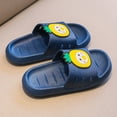 thumbnail image 3 of XXWXYD Kids Non-Slip Soft Sole Carton Fruit Slippers for Boys Girls, Cute Bathroom Outdoor Indoor Home Sandals with Anti-Skid Design, 3 of 4