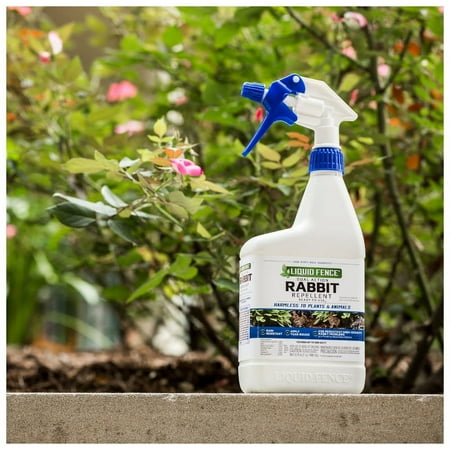 Liquid Fence HG-70212 Dual Action Rabbit Repellent, Quart