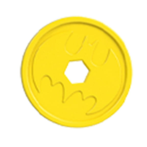 Replacement Part for Imaginext DC Super-Friends Bat-Tech Batbot Playset ~ GWT23 - Replacement Yellow Disc