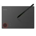 thumbnail image 3 of Bosto T608 8x6 Inch Drawing Tablet 5080 LPI Battery-Free Pen Black, 3 of 6