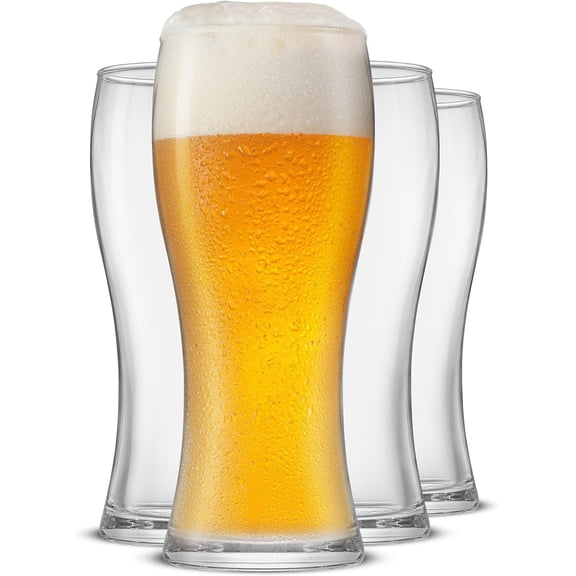 Callen 15.5oz Beer Glasses Set of 4 Beer Pint Glass. Craft Beer Glass, Pilsner Glasses, IPA Beer Glass. Solid Glassware Beer Cup. Classic Beer Gifts, Beer Cups, Mugs and Beer Glasses for Men
