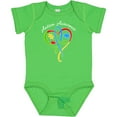 thumbnail image 3 of Inktastic Autism Awareness Heart Ribbon and Puzzle Pieces Boys or Girls Baby Bodysuit, 3 of 5