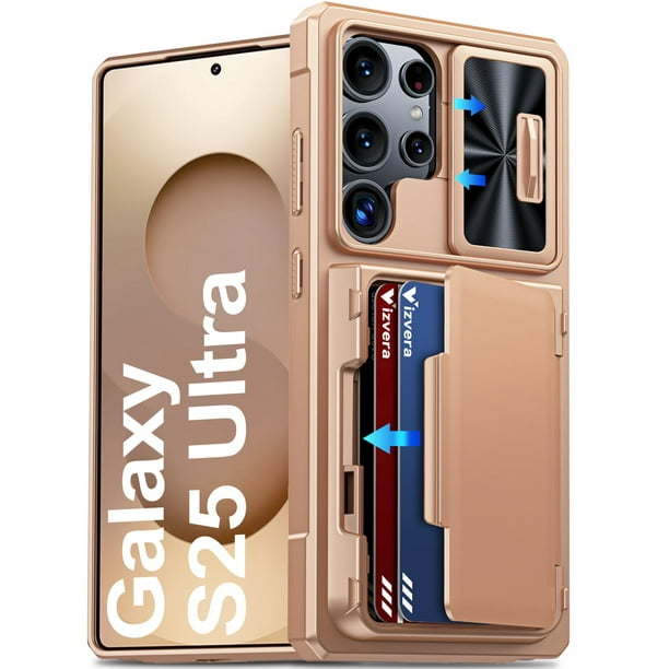 Funda de teléfono Vizvera para Samsung Galaxy S25 Ultra con cartera