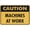 Warning Sign 4, variant on Caution Machinery Sign Warning Tin Sign Home Kitchen Farm Garden Garage Wall Decor 8"x12"