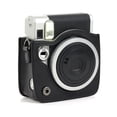 thumbnail image 3 of Retro Soft Mini Camera Case Bag for Fujifilm Instax Mini 90, PU Leather Protective Cover with Adjustable Shoulder Strap, Detachable Front Flap, 3 of 9
