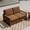 Light Brown, variant on UIXE Patio Chair, Heavy Duty Patio Furniture Solid Wood Outdoor Armchair for Garden, Porch, Balcony - Light Gray