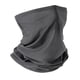thumbnail image 2 of Bandana, bufanda, protector facial con oreja colgante, tela de poliéster, resistente al viento, protección solar contra el polvo para fiestas, Raves, Gris oscuro, 2 of 9