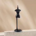 thumbnail image 6 of 1:6 Dollhouse Miniature Stable Mannequin Stand Doll Holder Stand Accessories black, 6 of 8