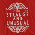 thumbnail image 2 of Beetlejuice Strange and Unusual Women's T Shirt,Red, X-Large, 2 of 6