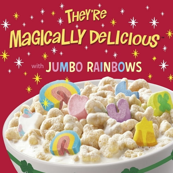 Lucky Charms Cereal with Marshmallows, Limited Edition Jumbo