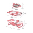 thumbnail image 5 of Bañera Xtellar Tina De Baño Para Bebe Plegable Portatil Casa Y Viaje Color  Rosa, 5 of 5