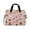 Pink Cute Christmas Icons, variant on 16" Laptop Briefcase for Work Travel Laptop Shoulder Bag Carrying Handbag Laptop Case Pink Cute Christmas Icons