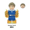 thumbnail image 2 of Set de 18 Figuras de Bloques de Construcción de Superhéroes, Animales y Fantasía, Minifiguras de ABS para Niños y Coleccionistas, 2 of 10