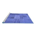 thumbnail image 2 of Ahgly Company Machine Washable Indoor Rectangle Abstract Blue Contemporary Area Rugs, 8' x 10', 2 of 4