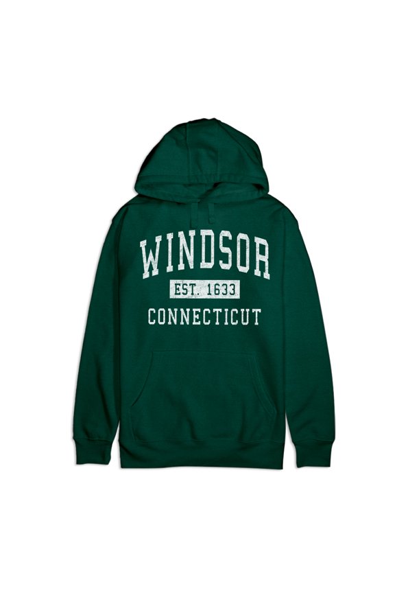 Windsor Connecticut Classic Established Premium Cotton Hoodie