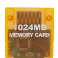 thumbnail image 5 of 1024MB Memory Card for Nintendo Wii Gamecube GC Game Memory , Orange, 5 of 5