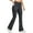 Dark Gray, variant on Women's Fleece Lined Pants High Waist Winter Thermal Warm Flare Leggings Hiking Yoga Pants Women with Pockets