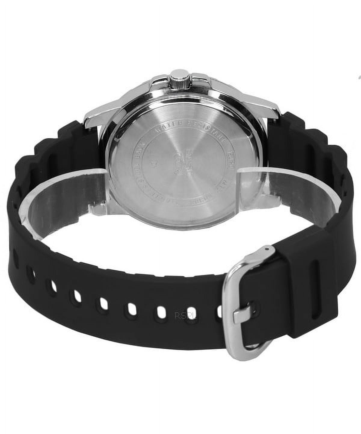 Casio Standard Analog Resin Strap Black Dial Quartz MTP-VD300-1B MTPVD300-1B Men's Watch